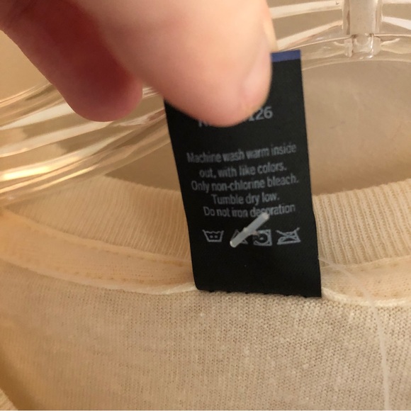 NWT Cincy Shirts Tultex Pale Yellow Unisex Burger Chef Short Sleeve T-Shirt - Picture 7 of 7